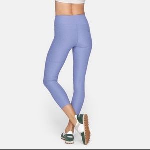 OUTDOOR VOICES lilac 3/4 warmup leggings
